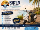 Scooterverhuur in St-Barth | Dag- & Maandverhuur