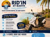 Scooterverhuur in St-Barth | Dag- & Maandverhuur