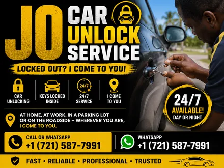 Service d’Ouverture de Voiture 24h/24 Sint Maarten
