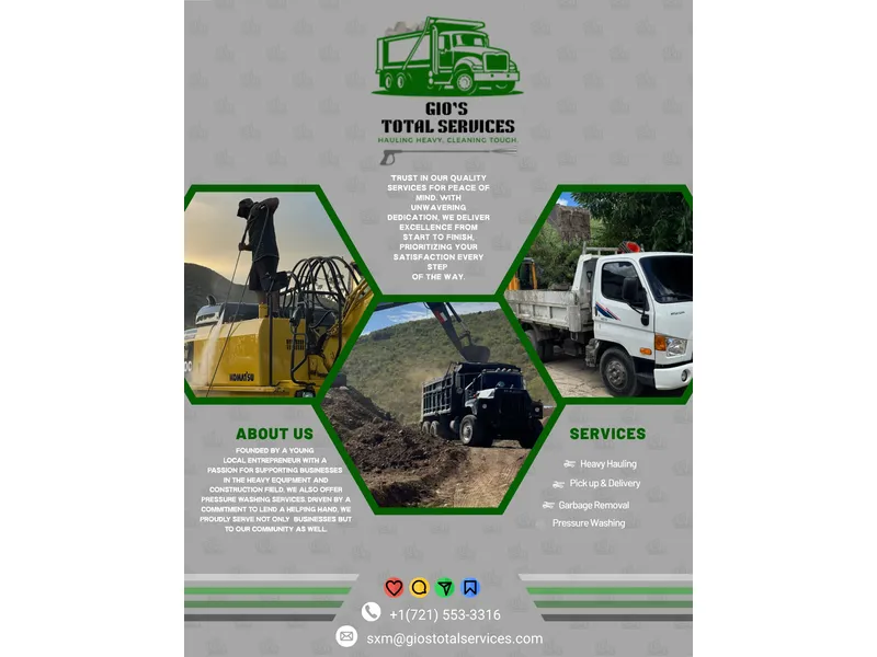 Gio's Total Services – Trucking & Hauling