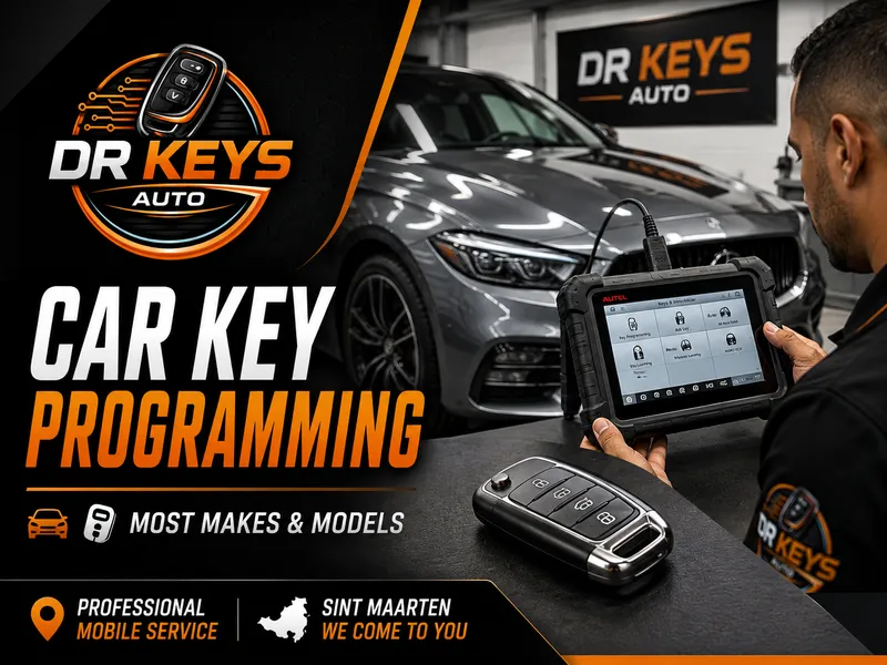 Autosleutels, Programmering & Autodiagnose in Sint Maarten