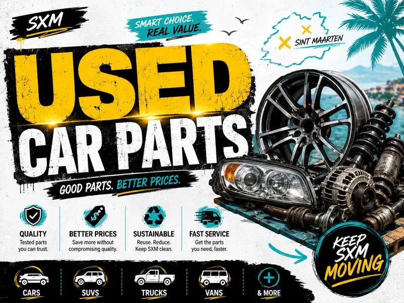 Pièces Auto d’Occasion SXM – Trouvez la Pièce qu’il Vous Faut
