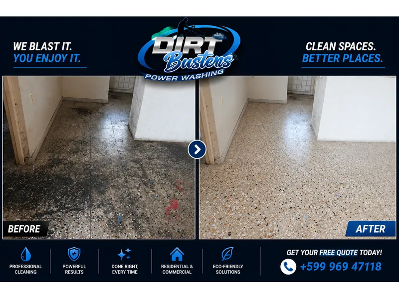 Limpieza Profesional y Lavado a Presión en Curaçao – DirtBusters